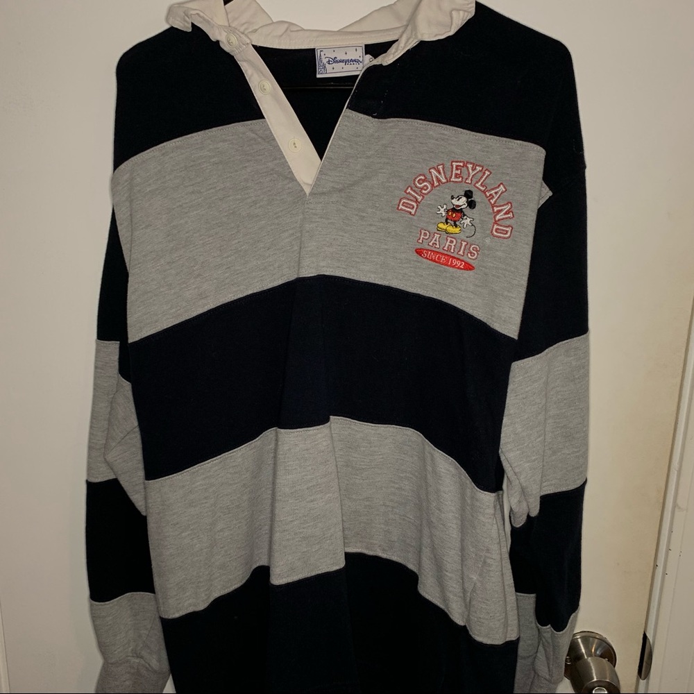 Vintage DisneyLand Paris striped long sleeve